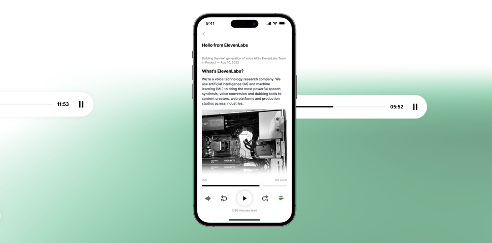 How To Turn Text Into Audio Using Elevenlabs Ai Reader Tom S Guide How To Turn Text Into Audio Using Elevenlabs Ai Reader Tom S Guide