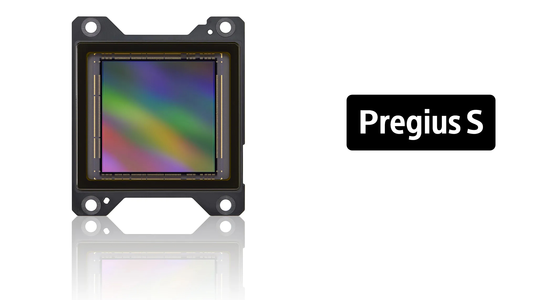 The Sony IMX927 industrial image sensor on a white background