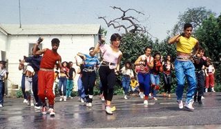 O-Zone and Turbo and company breakdancing in Breakin'
