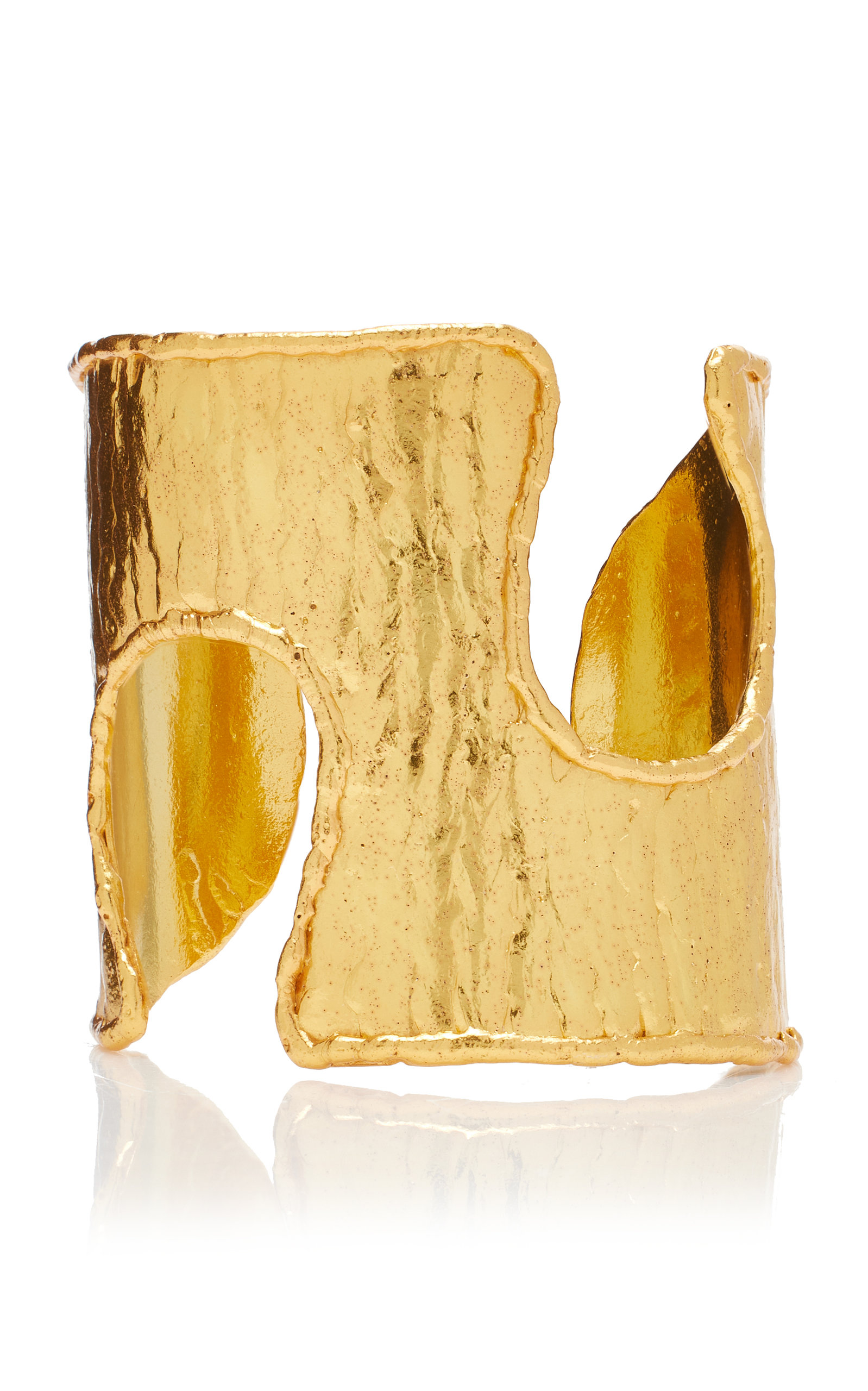 D&amp;eacute;nud&amp;eacute;e 22k Gold-Plated Cuff