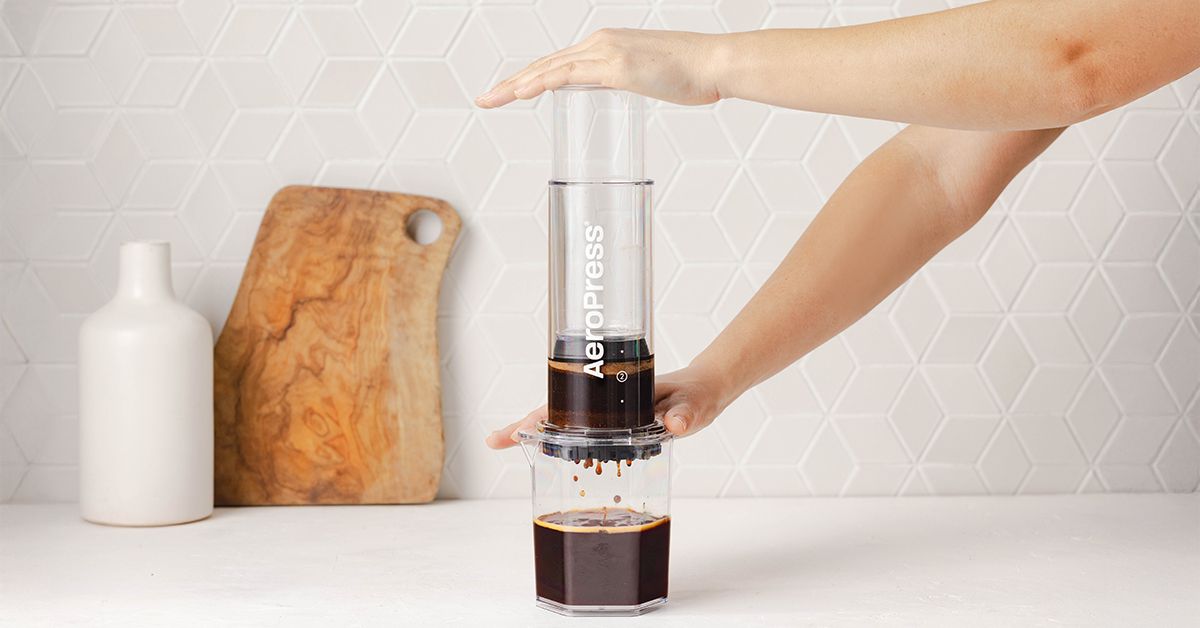 Aeropress クリア AeroPress Clear Coffee Maker | Single Cup Coffee Maker
