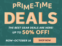 Sweetwater's Prime Time Deals sale - get savings of up to 50%
