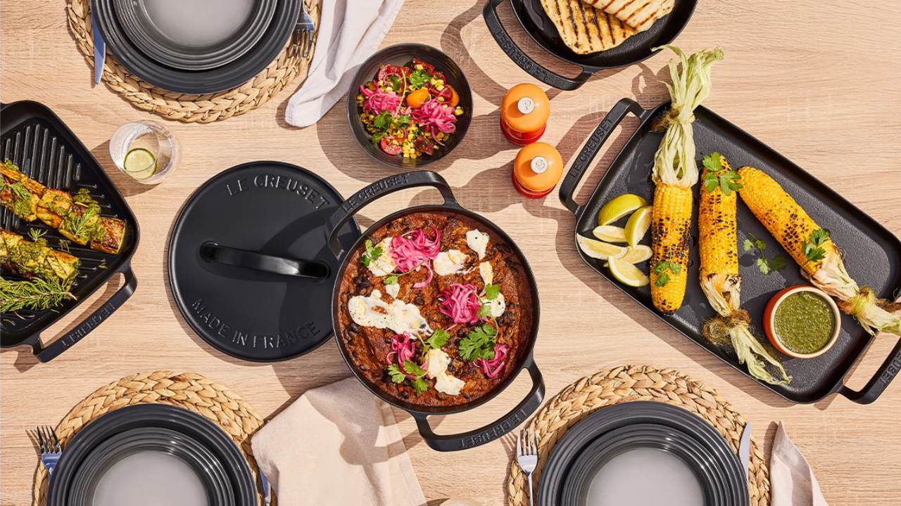 Le Creuset Cast Iron BBQ Outdoor