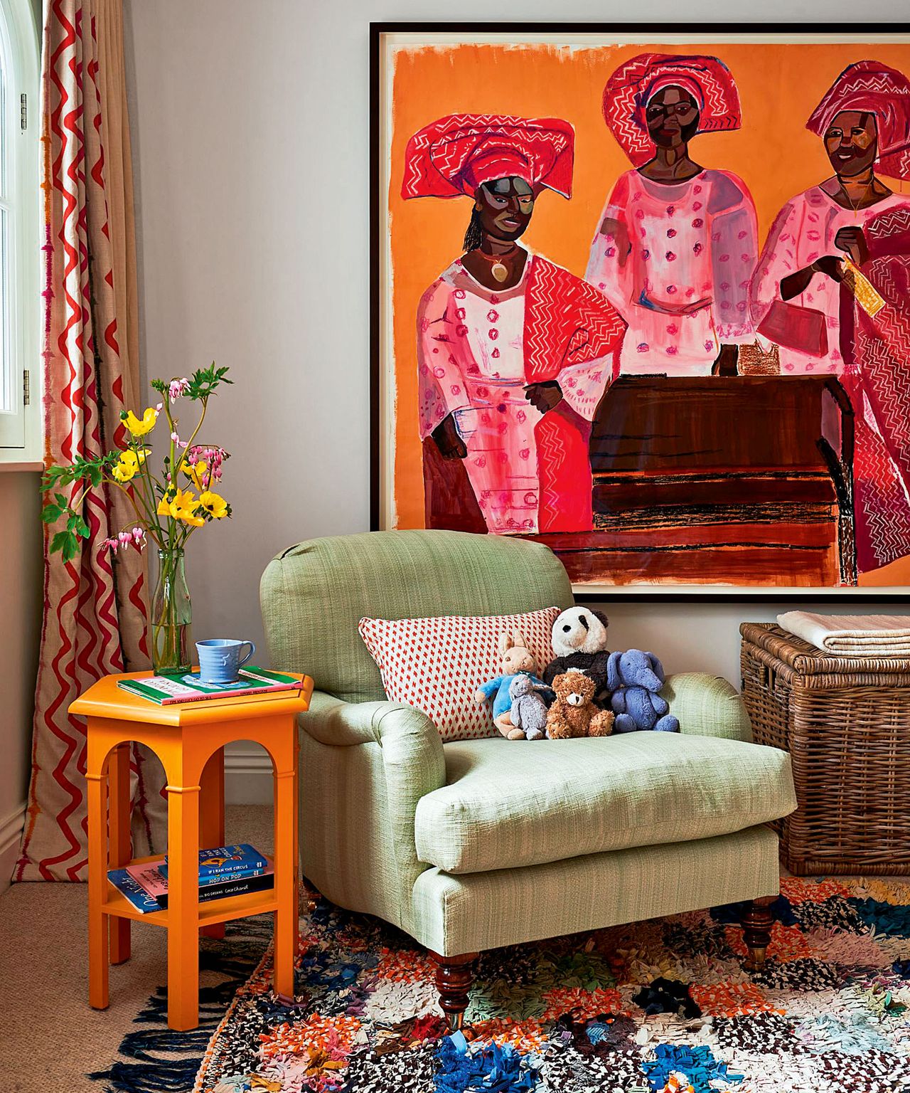 bedroom trends with art