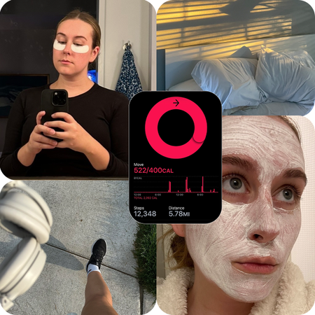 wellness collage