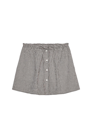 Gingham MIni Skirt