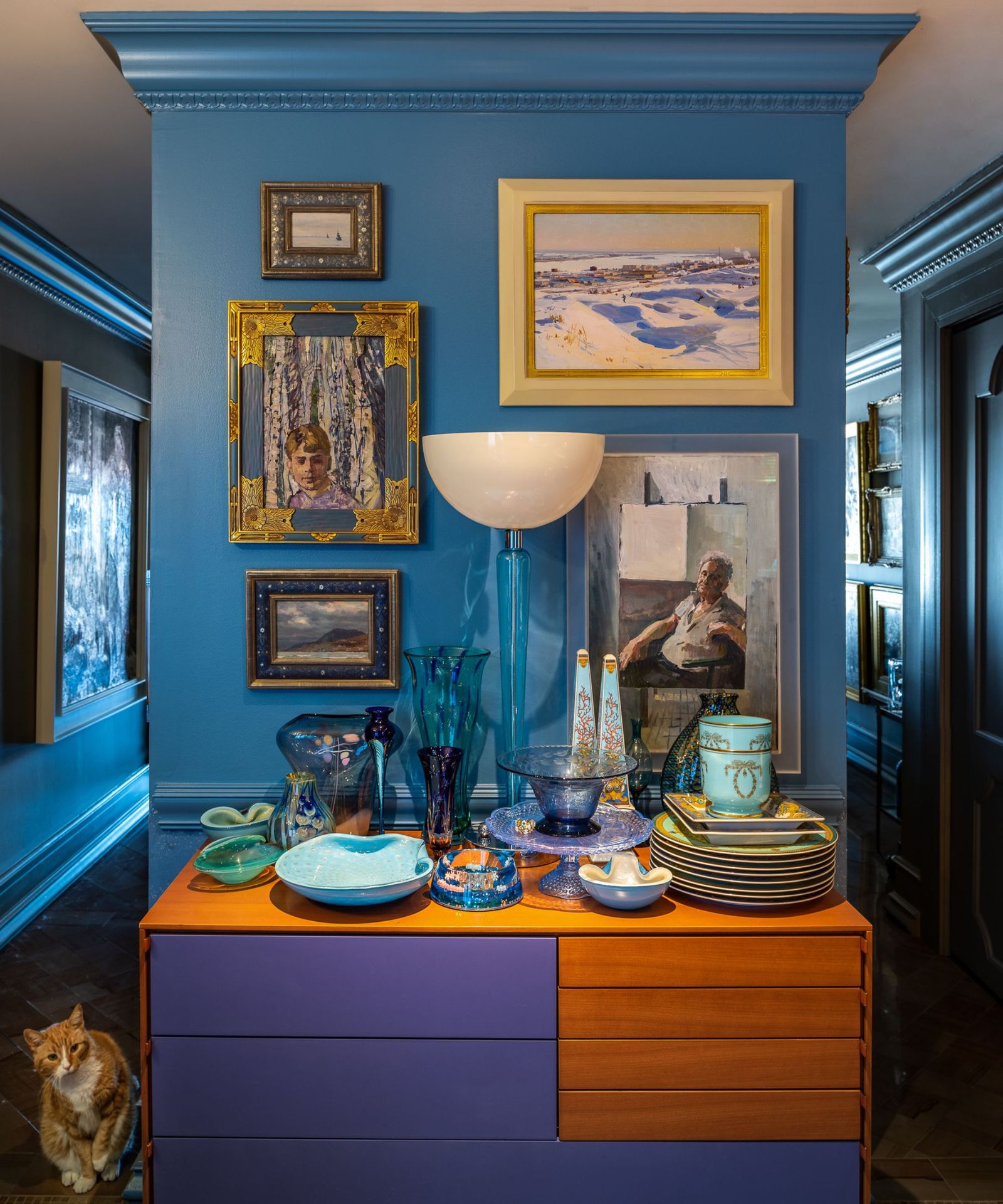 Curated maximalism in interior design with art at the heart | Homes and ...