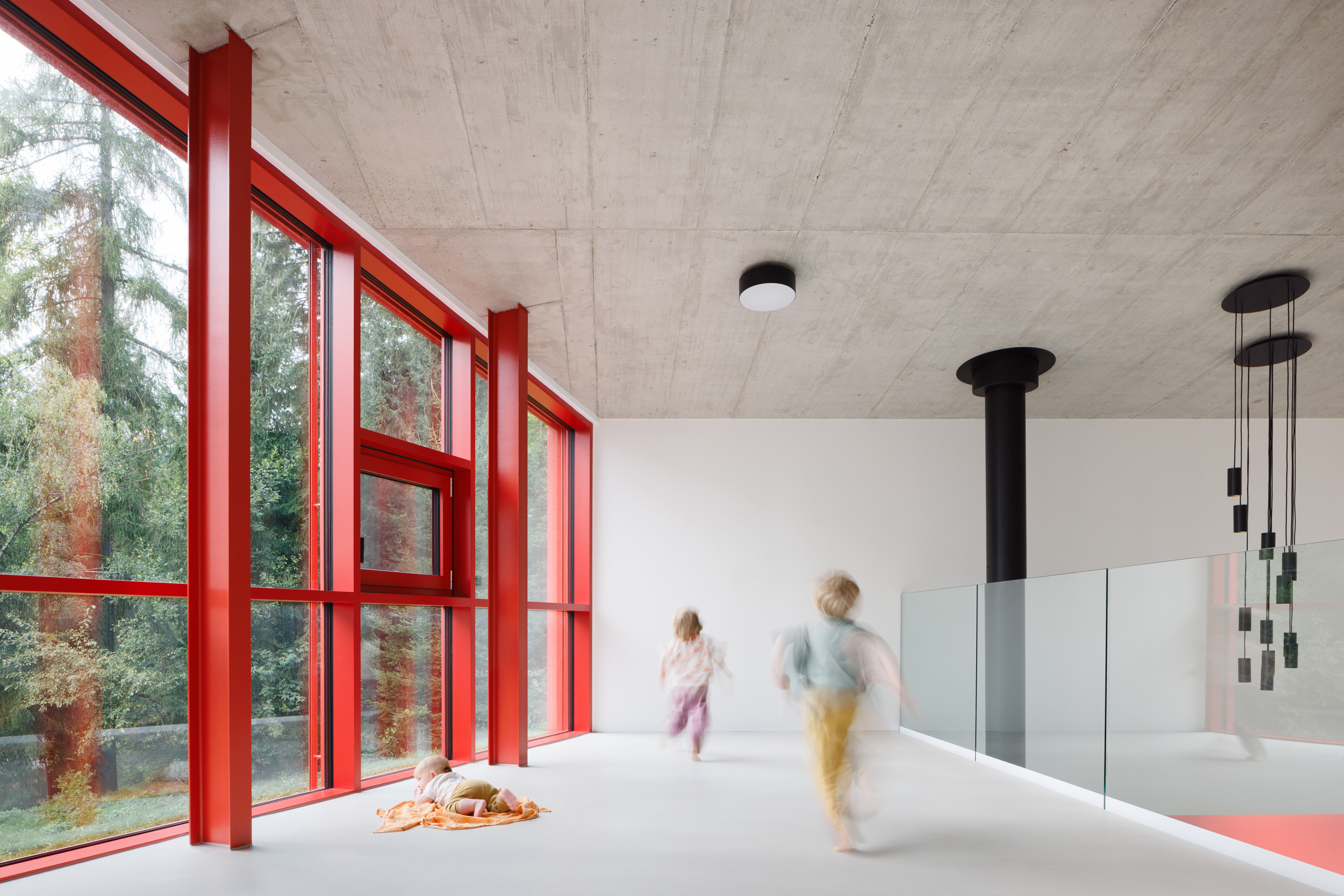 Red House in the Czech Republic