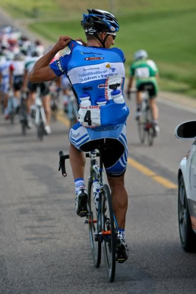Robert Forster (UnitedHealthcare) didn't get the win today without doing his share of the teamwork.