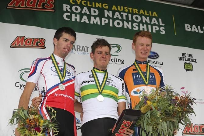 The podium for the U23 Men.
