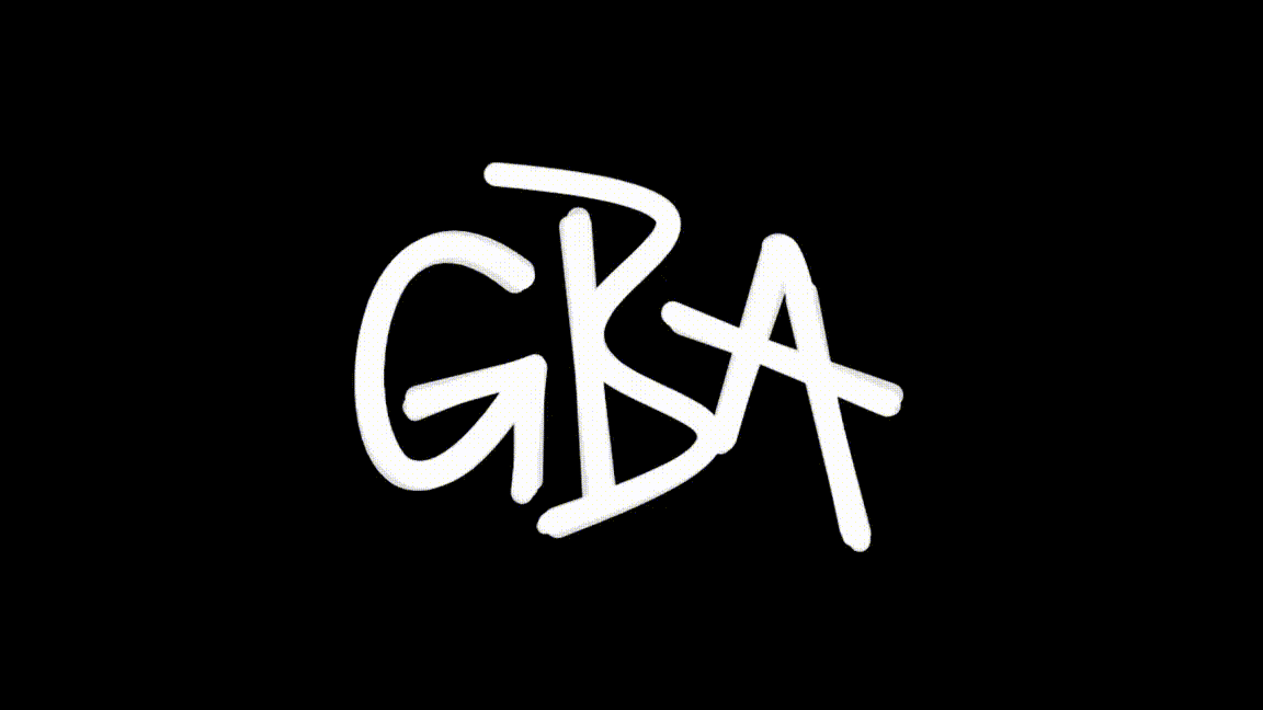 A gif of the changing GBA logo