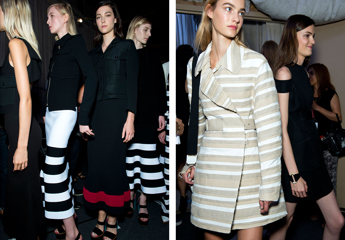 Cropped jacket by Victoria Beckham S/S 2015