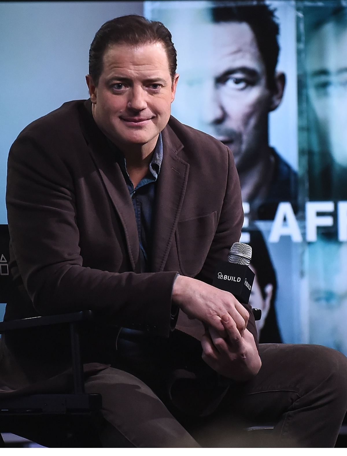 Brendan Fraser attends AOL Build to discuss his role in The Affair 2016