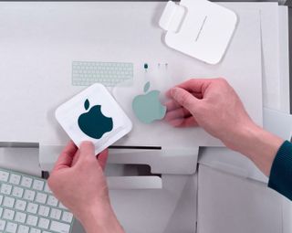 Imac Color Matched Stickers Green