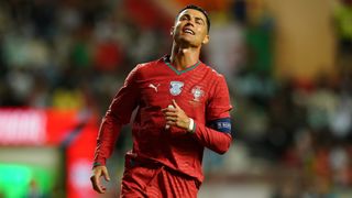 Cristiano Ronaldo in action for Portugal ahead of World Cup 2026