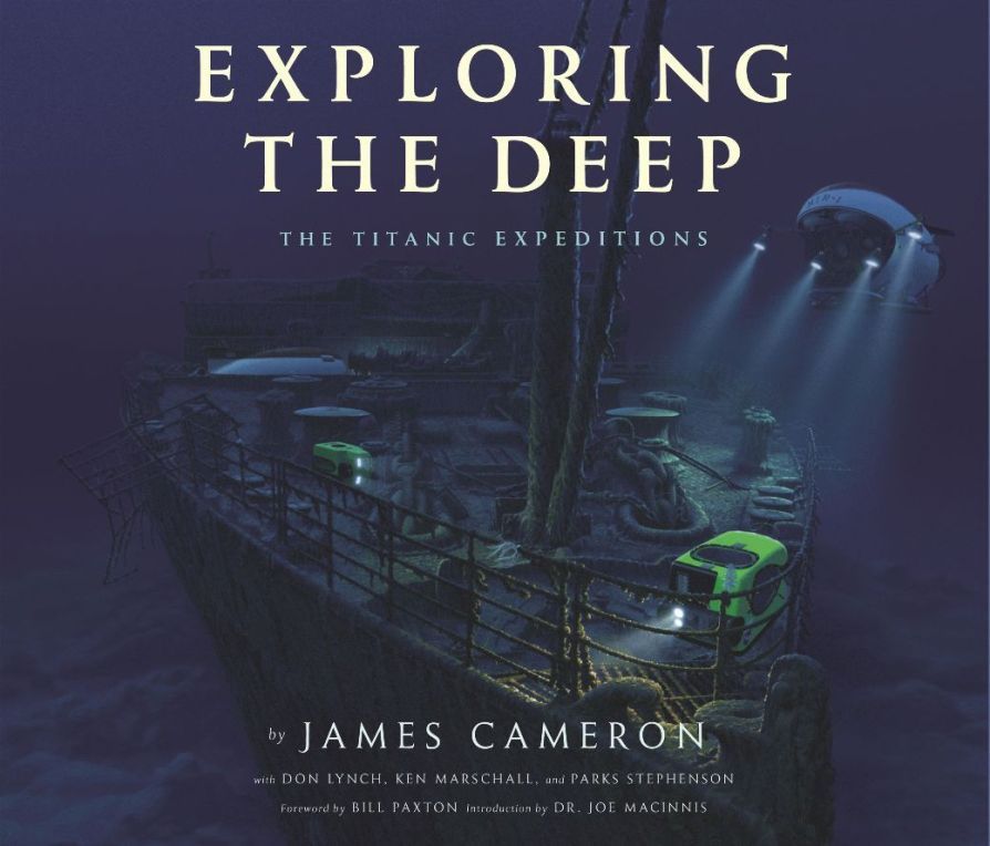 &quot;Exploring the Deep: The Titanic Expeditions&quot; is a richly illustrated book that tells the story of James Cameron&#039;s many dives to the ship, featuring many previously unpublished photos from within the wreckage.