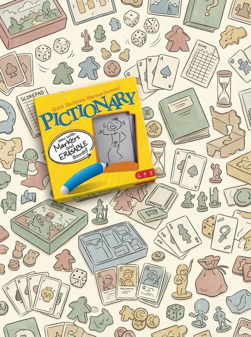 Pictionary Board Game