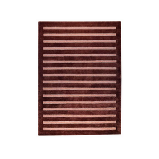 Athlee Hand Knotted Striped Rug