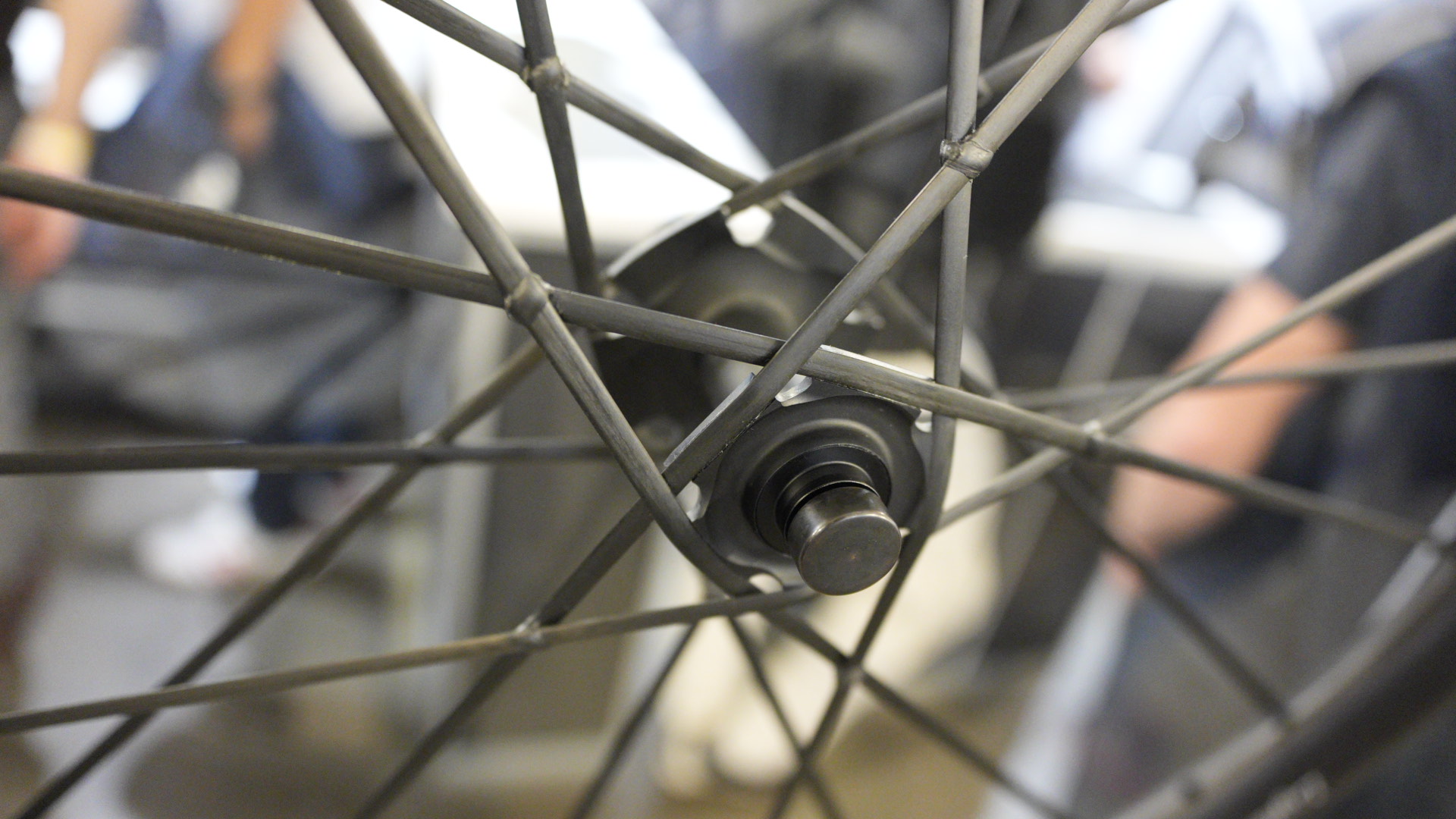 close up details of expensive bikes