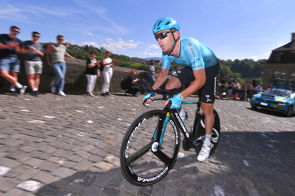 Andriy Grivko of Ukraine and and Astana Pro Team