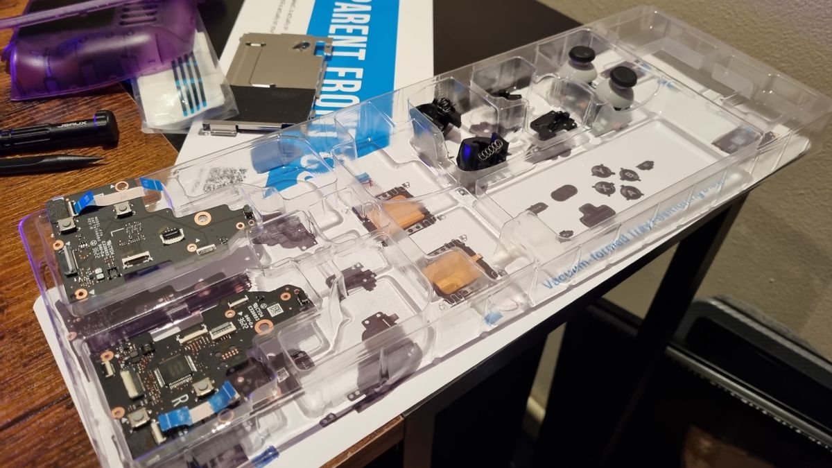 Steam Deck JSAUX Shell Swap