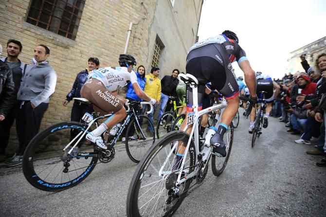 The Sant'Elpidio a Mare climb taxed the riders