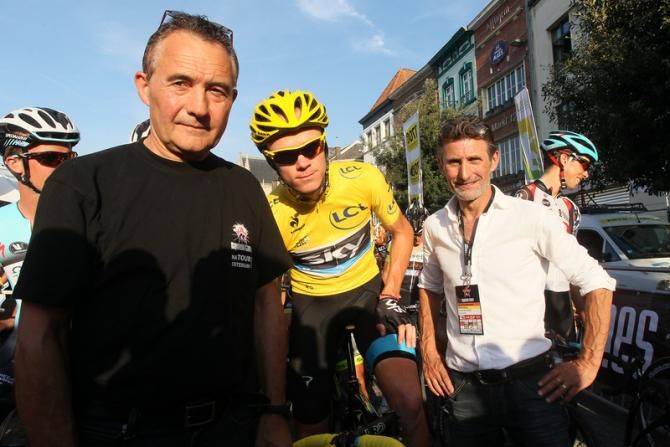The man of the moment, Chris Froome (Sky)