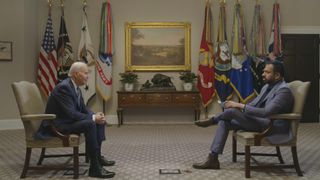 President Biden, Kal Penn on The Daily Show