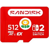 SANDISK 512GB microSD Express Card for Nintendo Switch 2 SANDISK 512GB microSD Express Card for Nintendo Switch 2