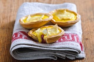 Cranberry and brie tartlets