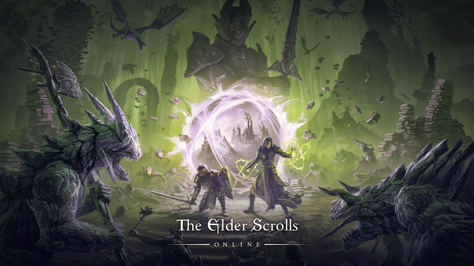 Arte clave de The Elder Scrolls Online Endless Archive