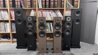 Fyne F501E, Dali Sonik 5, Dali Oberon 5 in test room