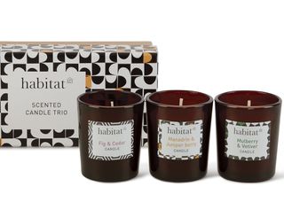 scented candles for spa and bathroom