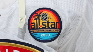 A jersey patch from the 2023 NHL All Star game.