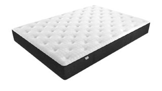 Dormeo mattress sales, deals and discount codes: Image of the Dormeo S Plus Evolution Memory Foam Mattress with black base and white top