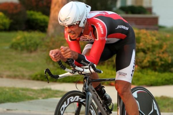 Last year's Tour of Elk Grove overall winner Luis Romero Amaran (Jamis-Sutter Home)
