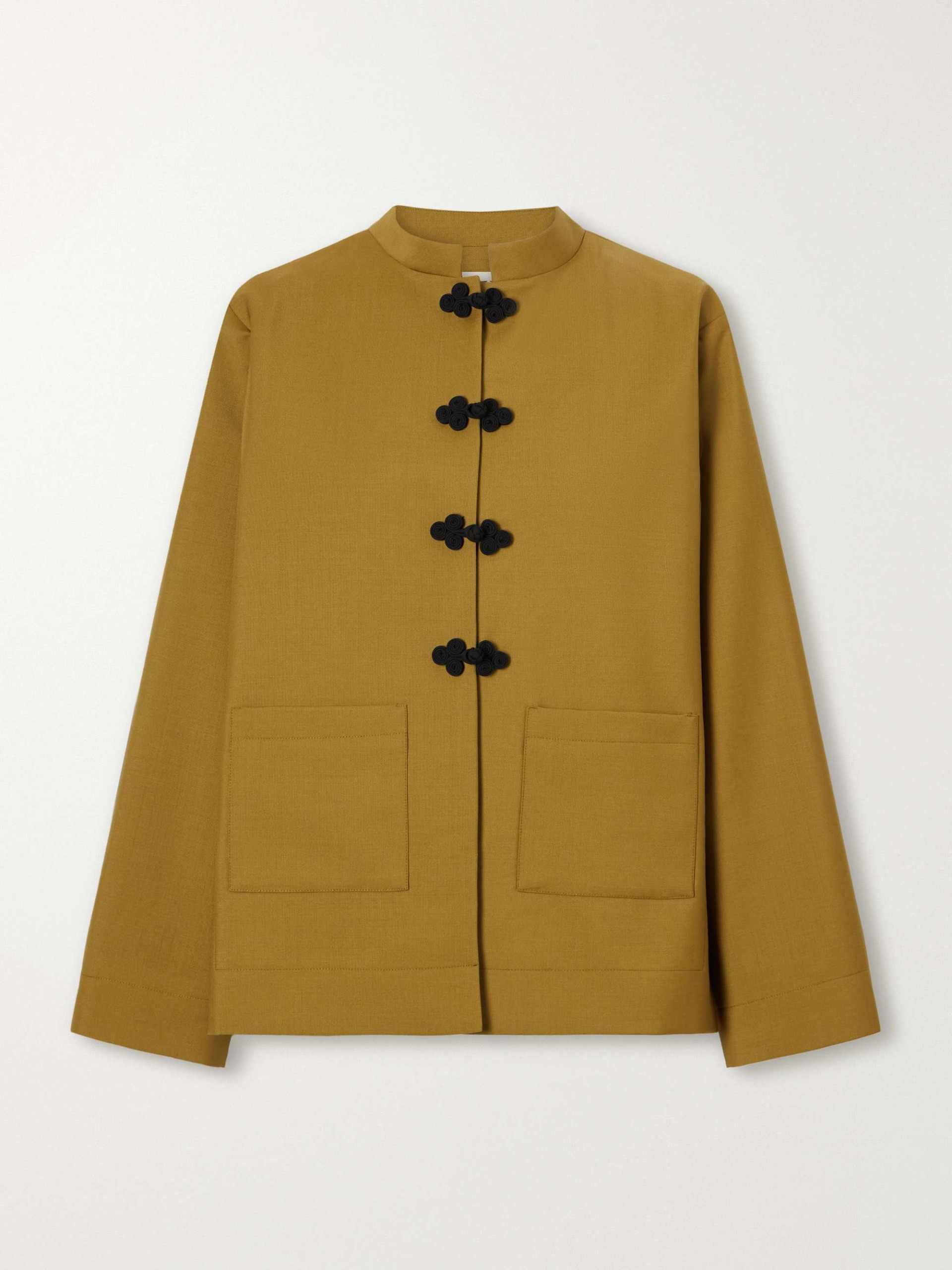 Virgin Wool and Mohair-Blend Jacket
