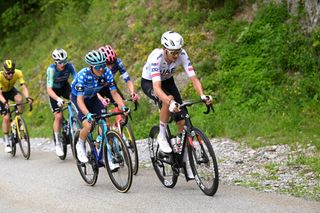 The breakaway on stage 8 of the Criterium du Dauphine 2024