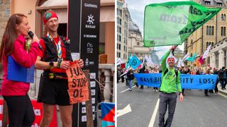 Damian Hall, climate activist and low-carbon athlete