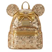 Gold Sequin Loungefly Mini Backpack  | $100$69.98 at Disney StoreSave $30 - Buy it if:Don't buy it if:
