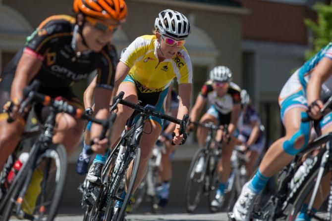 NRC points leader Alison Powers made sure no opportunity was wasted in gaining time during the final stage, but was unable to oust Claudia Haeusler from the race leadership.