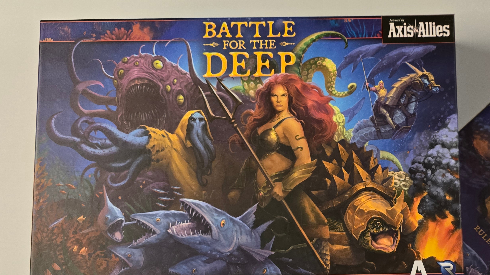 The Battle for the Deep box on a white surface