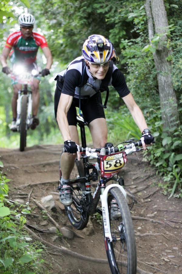 A rider in the 24 hours of Summer Solstice