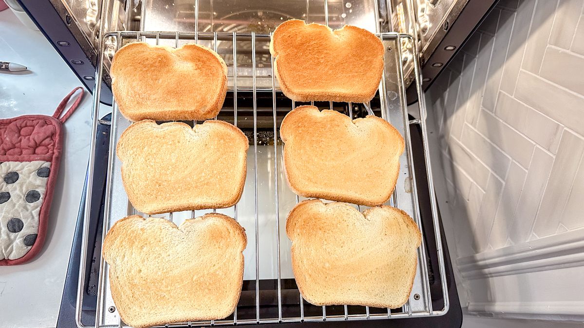 CHEF iQ MiniOven on a kitchen counter