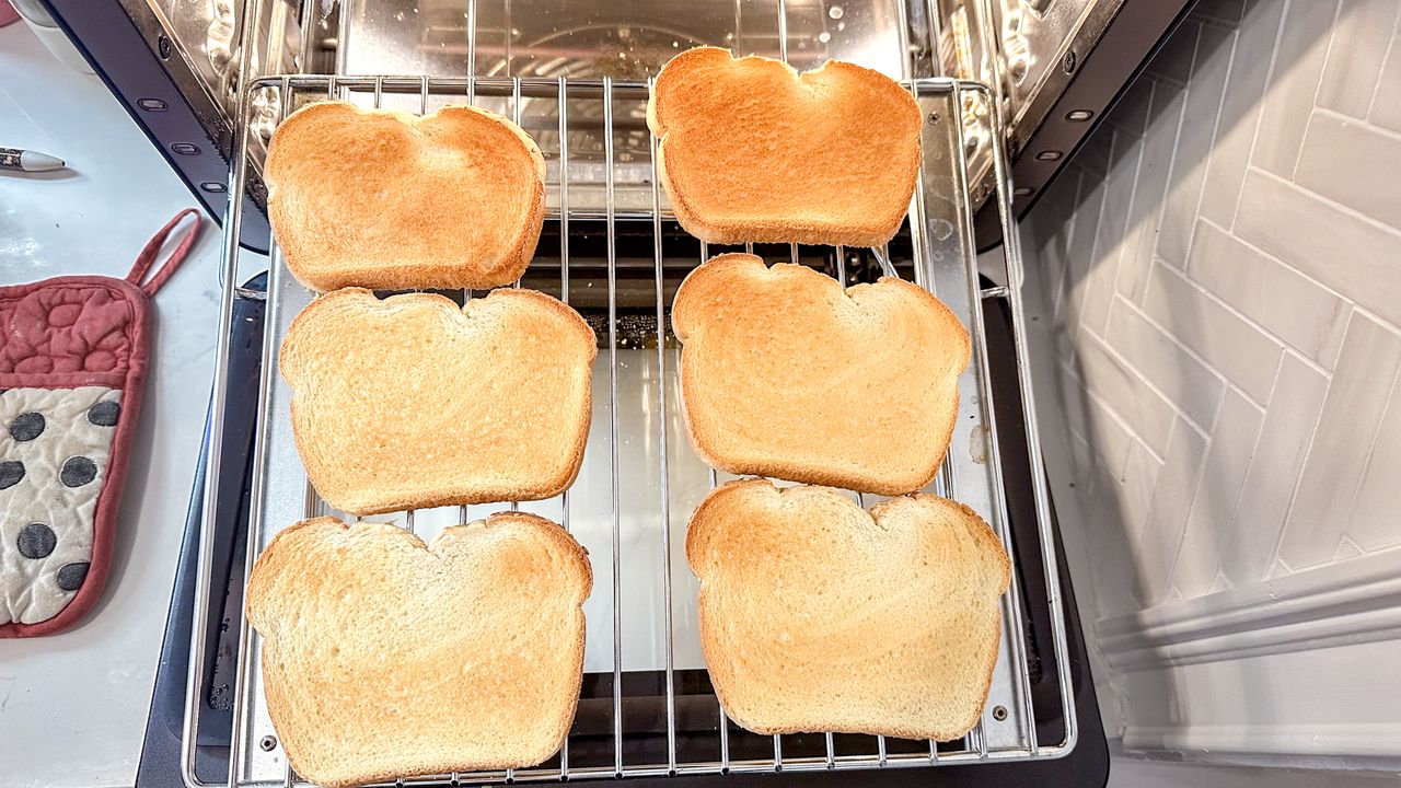 CHEF iQ MiniOven on a kitchen counter