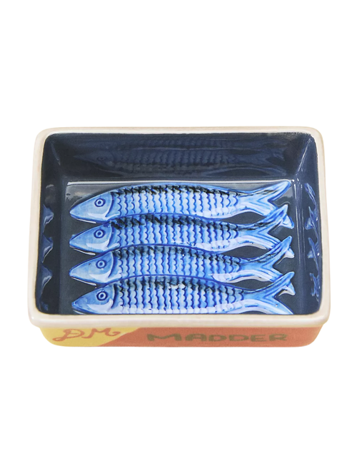 Damson Madder Sardine Trinket Dish