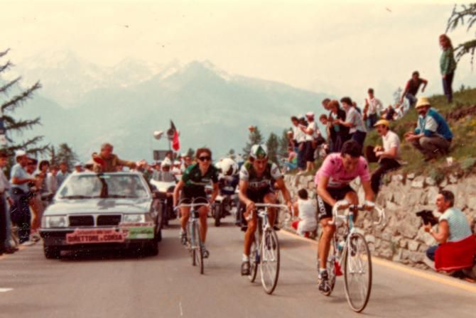 Roche goes deep to secure victory on stage 21 to Pila with Marino Lejarreta and Robert Millar
