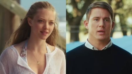 From left to right: Amanda Seyfried in Dear John and Channing Tatum in Dear John. 