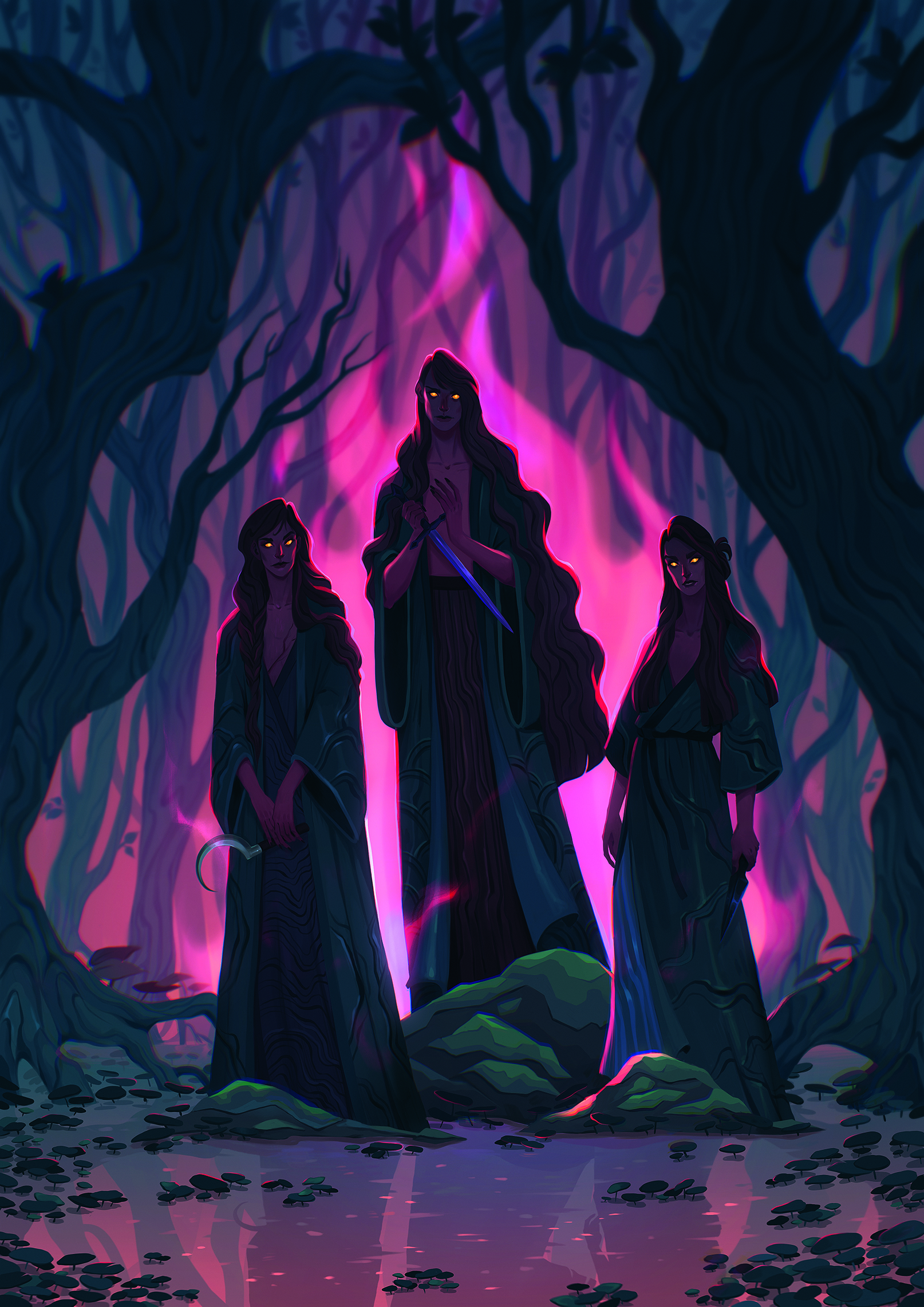 Digital character art