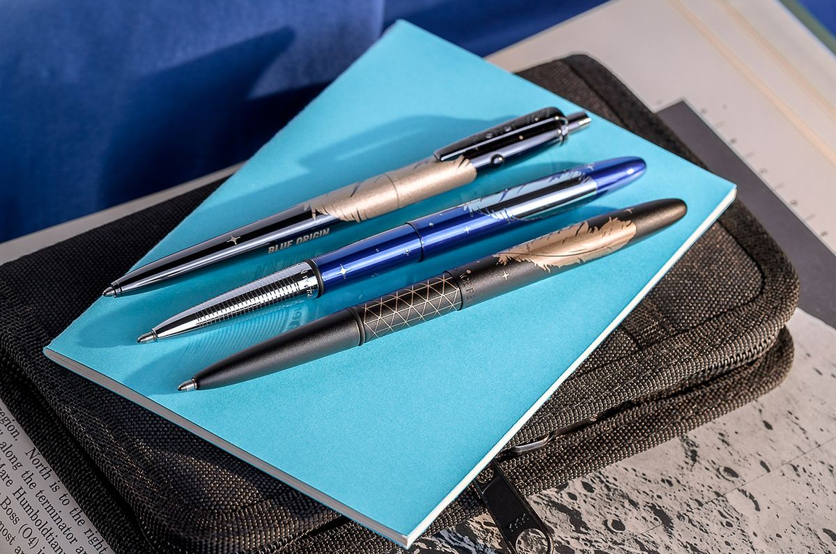 Fisher Space Pens to fly with Blue Origin crews as 'official ballpoint